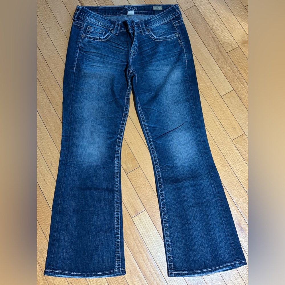 Silver Jeans - Low-Rise Lola Flare Denim - Size 30
